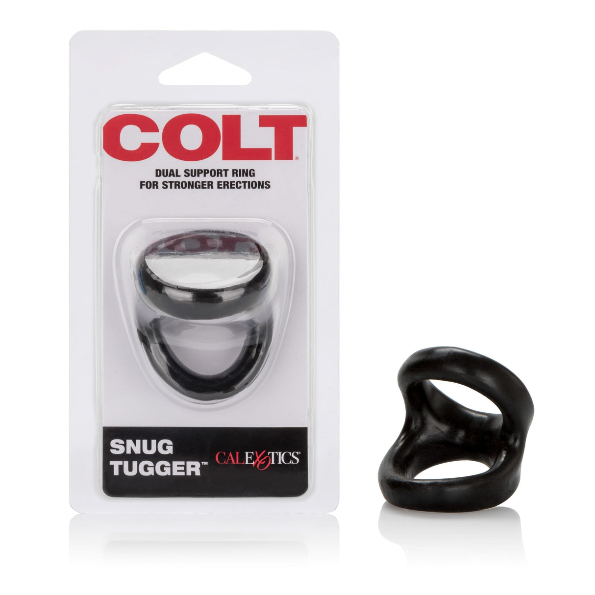 Colt - Snug Tugger Cock Ring (Black) CO1035 CherryAffairs