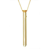 Crave - Vesper Vibrator Necklace  Gold 857443003392 Discreet Toys