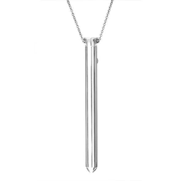 Crave - Vesper Vibrator Necklace  Silver 857443003378 Discreet Toys