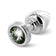 Diogol - Anni Butt Plug Round Aluminum Plated DI1023 CherryAffairs