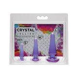 Doc Johnson - Crystal Jellies Anal Initiation Kit (Purple) DJ1172 CherryAffairs