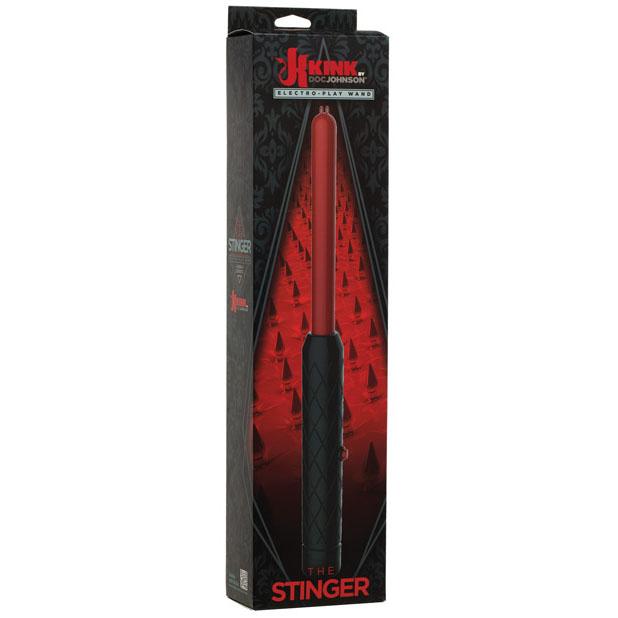 Doc Johnson - Kink Stinger Electro Play Wand (Black) DJ1170 CherryAffairs