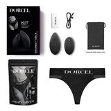 Dorcel - Discreet Warming Panty Vibrator with Panty Small (Black) DC1025 CherryAffairs