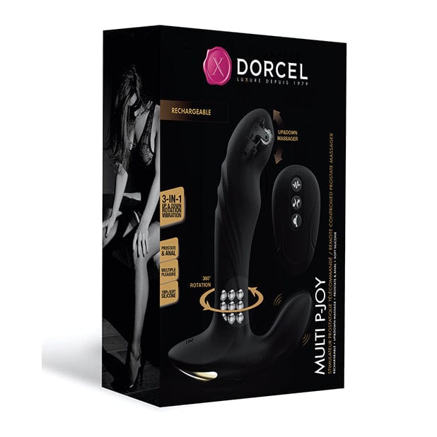 Dorcel - P Joy Double Action Rotating Prostate Massager (Black) DC1024 CherryAffairs