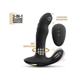 Dorcel - P Joy Double Action Rotating Prostate Massager (Black) DC1024 CherryAffairs