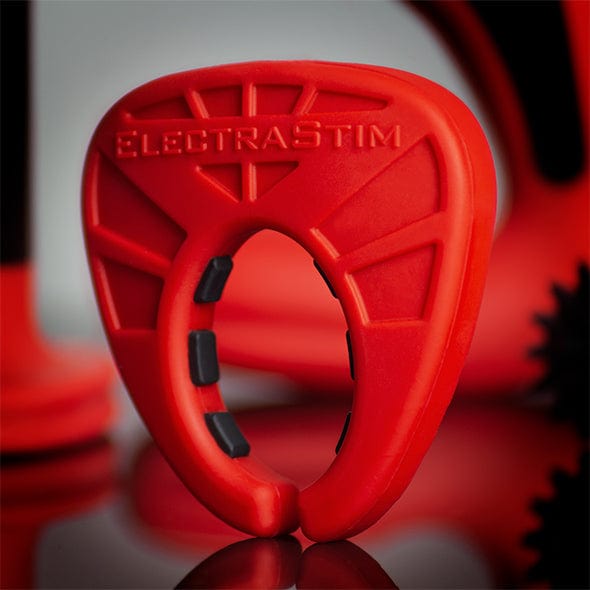 ElectraStim - Electro Stimulation Silicone Fusion Viper Cock Shield (Red) EL1025 CherryAffairs