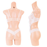 Enjoy Toys - Mon Cheri All Lace Sexy Lingerie mon0120 (White) ENT1011 CherryAffairs