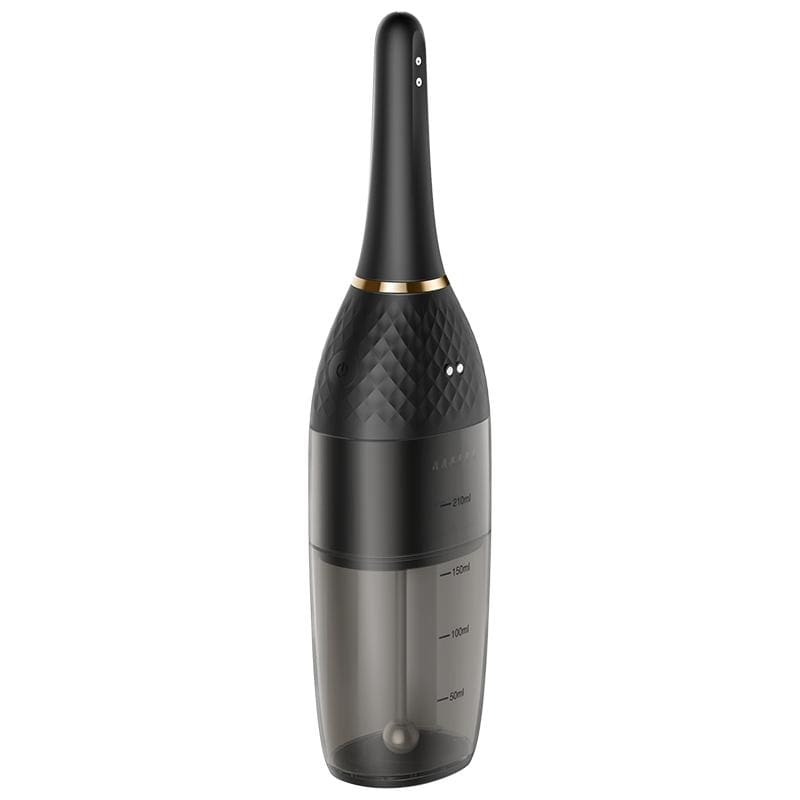 Erocome - Aquarius Automatic Anal Douche (Black) ERC1042 CherryAffairs