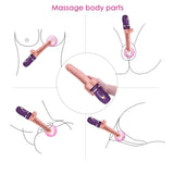 Erocome - Bootes Thrust Heat Realistic Dildo Vibrator (Beige) ERC1013 CherryAffairs