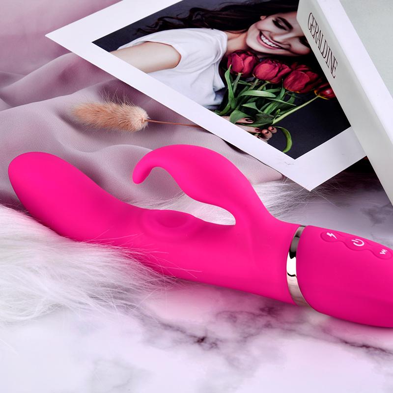 Erocome - Canesvenatici Heating Rabbit Vibrator (Deep Rose) ERC1048 CherryAffairs