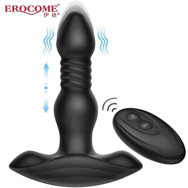 Erocome - Comaberenices Thrusting Prostate Massager (Black) ERC1039 CherryAffairs