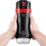 Erocome - LEO Automatic Sucking Thrusting Masturbator (Black) ERC1058 CherryAffairs