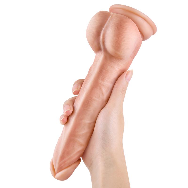 Erocome - Ophiuchus Thrusting Realistic Dildo Vibrator (Beige) ERC1034 CherryAffairs