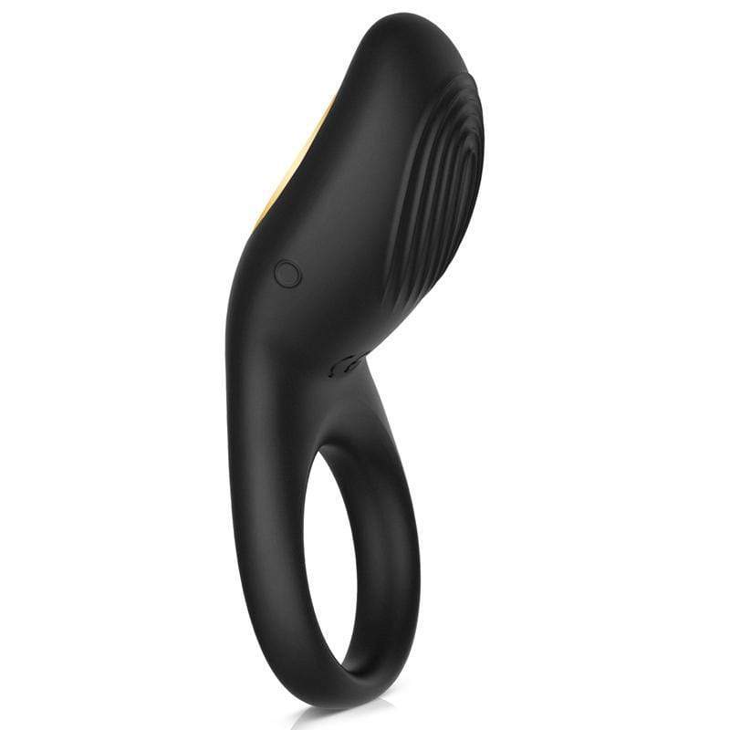 Erocome - Sagitta Rechargeable Silicone Cock Ring (Black) ERC1011 CherryAffairs