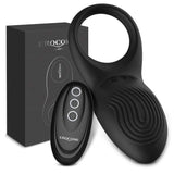 Erocome - Sagitta Remote Control Rechargeable Silicone Cock Ring (Black)    Remote Control Cock Ring (Vibration) Rechargeable