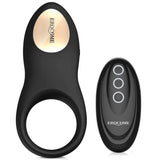 Erocome - Sagitta Remote Control Rechargeable Silicone Cock Ring (Black)    Remote Control Cock Ring (Vibration) Rechargeable