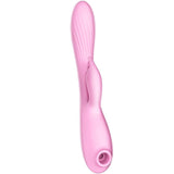 Erocome - Triangullum Vibraing Sucking Licking Rabbit Vibrator (Pink) ERC1057 CherryAffairs