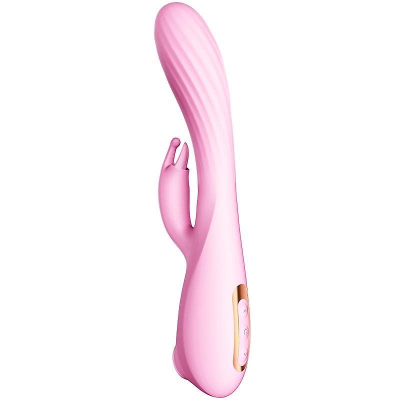 Erocome - Triangullum Vibraing Sucking Licking Rabbit Vibrator (Pink) ERC1057 CherryAffairs