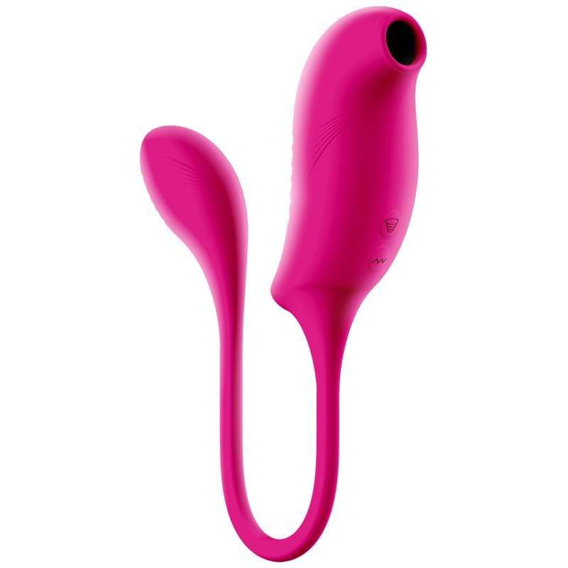Erocome - Tucana Dual Clitoral Air Stimulator with Bullet CherryAffairs