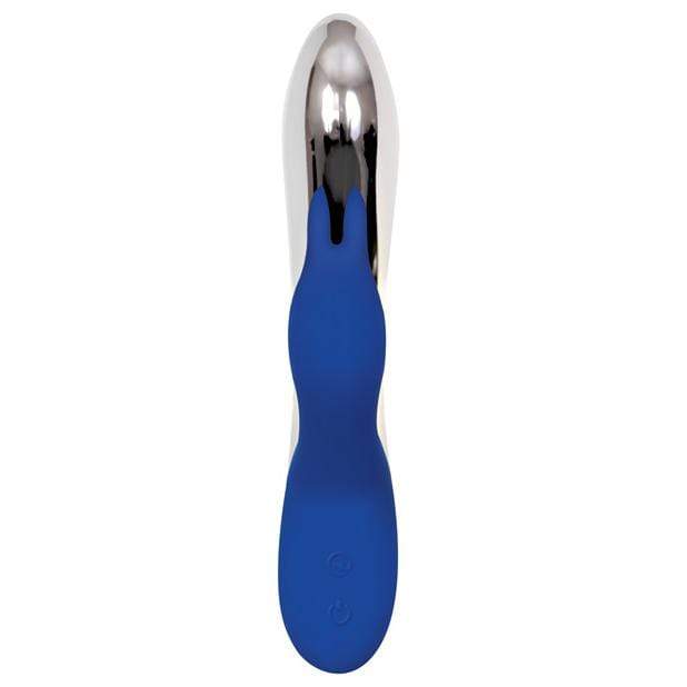 Evolved - Bunny Bright Light Up Metallic Vibrator (Blue) EV1007 CherryAffairs