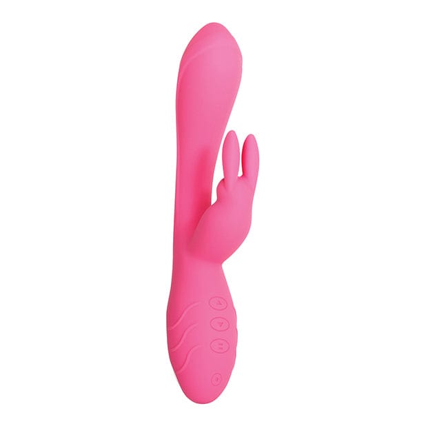 Evolved - Bunny Kisses Silicone Rechargeable Rabbit Vibrator (Pink) EV1019 CherryAffairs