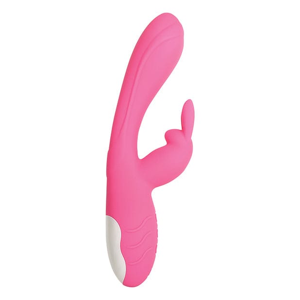 Evolved - Bunny Kisses Silicone Rechargeable Rabbit Vibrator (Pink) EV1019 CherryAffairs