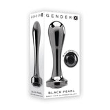 Evolved - Gender X Black Pearl Vibrating Anal Plug (Black)    Anal Plug (Vibration) Rechargeable