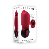 Evolved - Gender X Body Kisses Clit Massager (Red)    Clit Massager (Vibration) Rechargeable