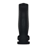 Evolved - Gender X Rocketeer Vibrating Silicone Penis Sheath (Black) EV1033 CherryAffairs