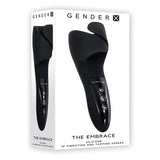 Evolved - Gender X The Embrace Vibrating Pulsing Masturbator (Black) EV1034 CherryAffairs