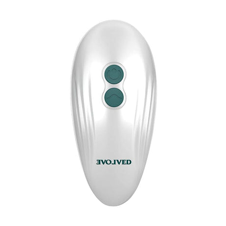 Evolved - Palm Pleasure Rechargeable Clit Massager (Teal) EV1048 CherryAffairs