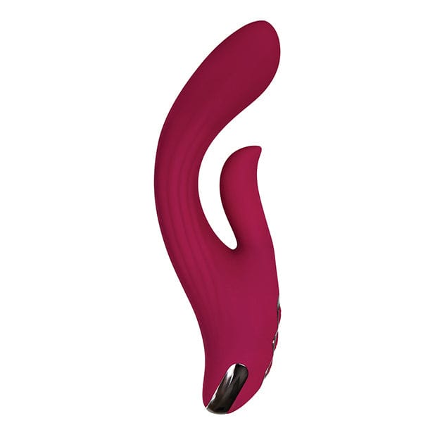 Evolved - Red Dream Dual Stimulator Rabbit Vibrator (Burgundy) EV1051 CherryAffairs