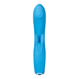 Evolved - Sea Breeze Bunny Rechargeable Dual Stimulator Rabbit Vibrator (Blue) EV1052 CherryAffairs