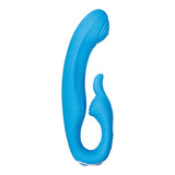 Evolved - Sea Breeze Bunny Rechargeable Dual Stimulator Rabbit Vibrator (Blue) EV1052 CherryAffairs