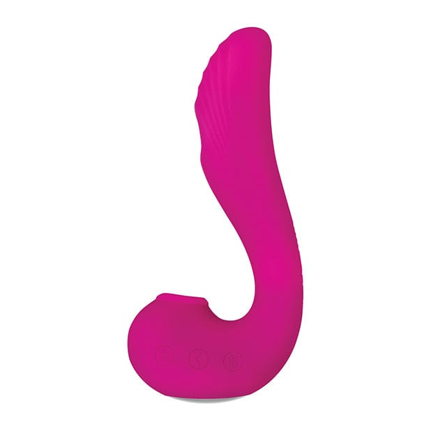 Evolved - The Note Thumping Licking Vibe G Spot Clit Massager (Pink) EV1056 CherryAffairs