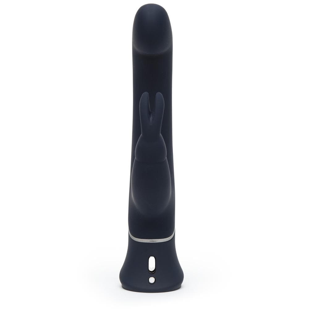 Fifty Shades of Grey - Greedy Girl Real Feel Rabbit Vibrator (Grey) FSG1139 CherryAffairs