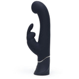 Fifty Shades of Grey - Greedy Girl Real Feel Rabbit Vibrator (Grey) FSG1139 CherryAffairs