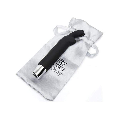 Fifty Shades of Grey - Greedy Girl Rechargeable Bullet Rabbit Vibrator (Black) FSG1107 CherryAffairs
