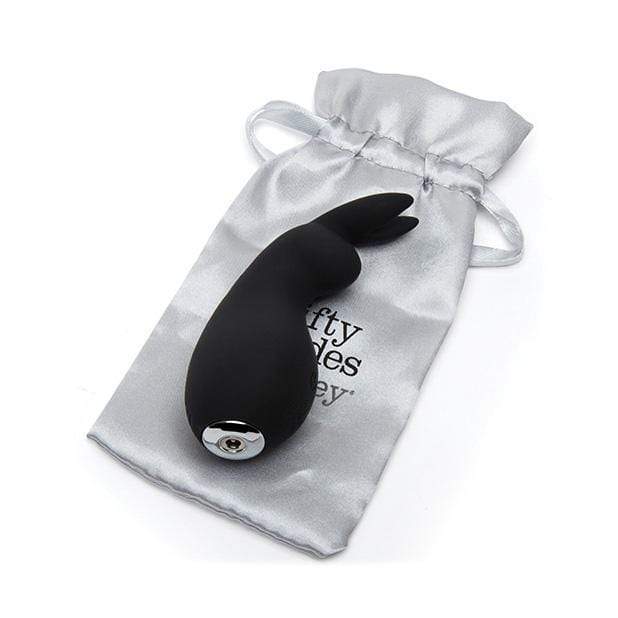 Fifty Shades of Grey - Greedy Girl Rechargeable Clitoral Rabbit Vibrator (Black) FSG1106 CherryAffairs