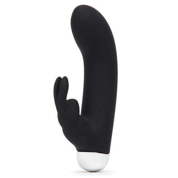 Fifty Shades of Grey - Greedy Girl Rechargeable Mini Rabbit Vibrator (Black) FSG1108 CherryAffairs