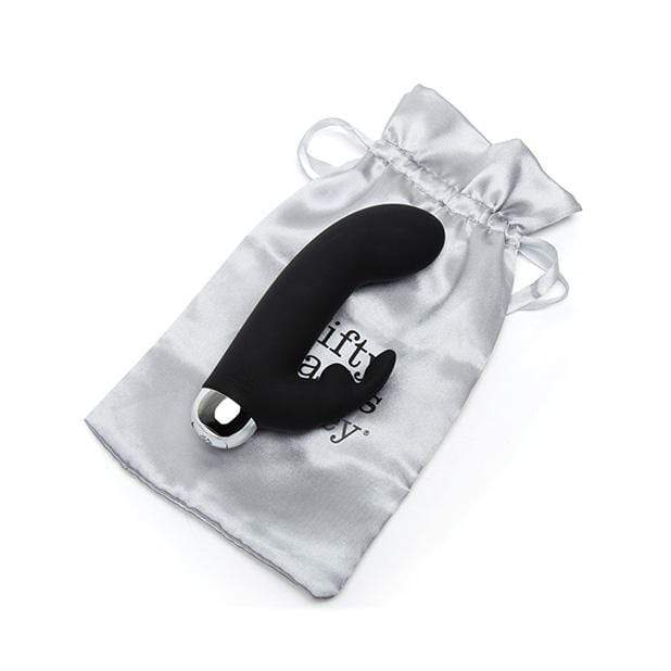 Fifty Shades of Grey - Greedy Girl Rechargeable Mini Rabbit Vibrator (Black) FSG1108 CherryAffairs