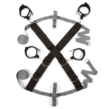 Fifty Shades of Grey - Keep Still Over the Bed Cross Restraint Set FSG1032 CherryAffairs