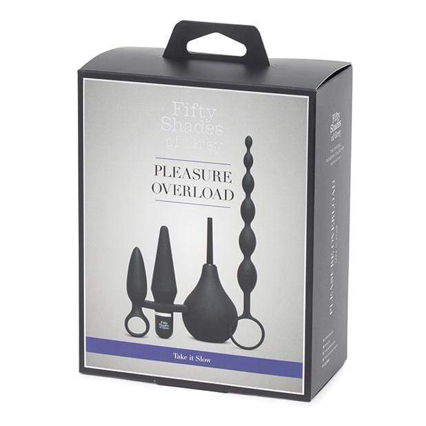 Fifty Shades of Grey - Pleasure Overload Take it Slow Gift Set (Black) FSG1117 CherryAffairs