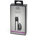 Fifty Shades of Grey - Relentless Vibrations Remote Control Couple's Vibrator (Black) FSG1141 CherryAffairs