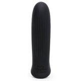 Fifty Shades of Grey - Sensation Rechargeable Bullet Vibrator (Black) FSG1157 CherryAffairs