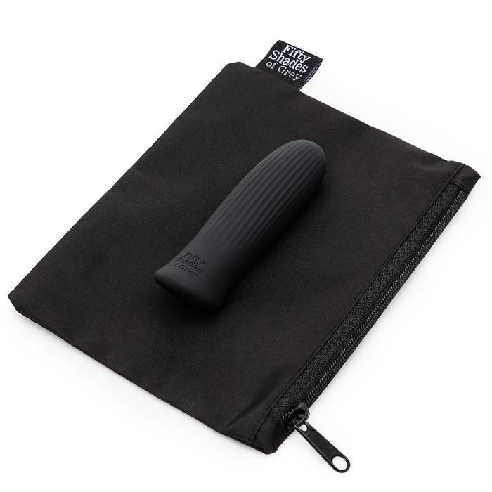 Fifty Shades of Grey - Sensation Rechargeable Bullet Vibrator (Black) FSG1157 CherryAffairs