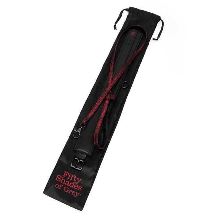 Fifty Shades of Grey - Sweet Anticipation Collar and Lead BDSM (Red) FSG1172 CherryAffairs