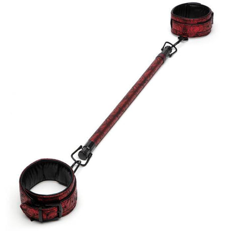 Fifty Shades of Grey - Sweet Anticipation Spreader Bar with Cuffs BDSM (Red) FSG1178 CherryAffairs