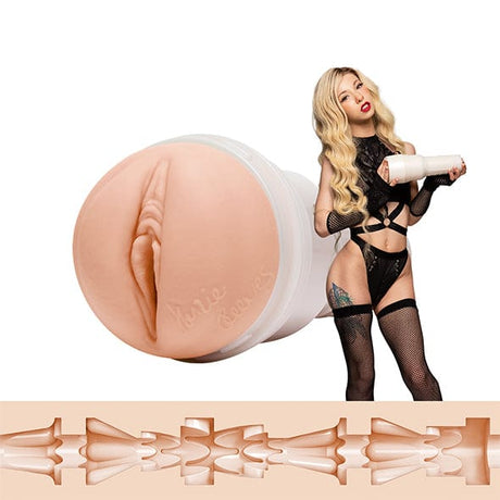 Fleshlight - Fleshlight Girls Kenzie Reeves Signature Vagina Masturbator (Cream Puff)    Masturbator Vagina (Non Vibration)