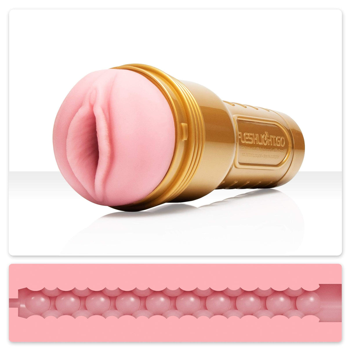 Fleshlight - Fleshlight GO Stamina Training Unit Masturbator (Beige) FL1254 CherryAffairs